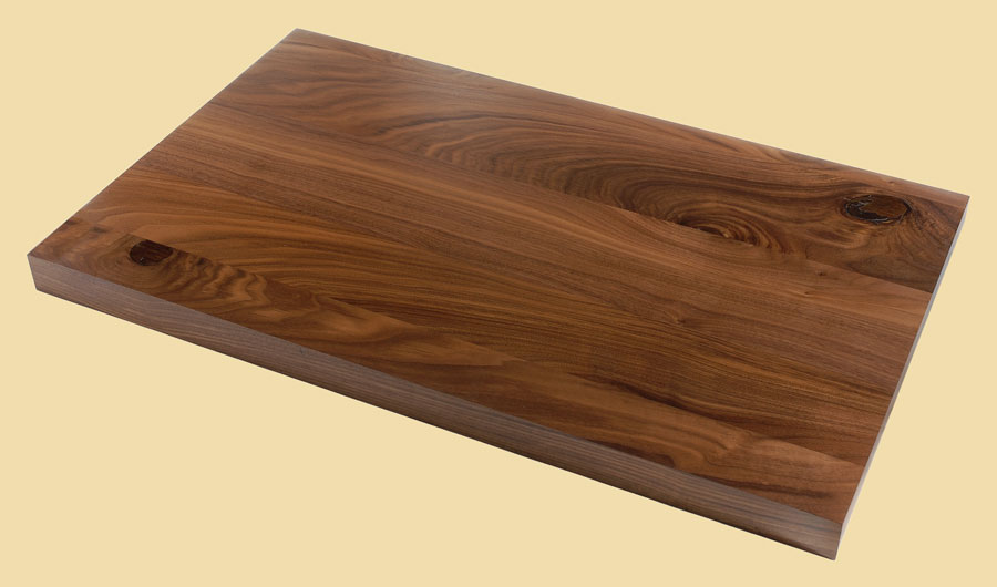 Character Walnut Plank Style Countertop - Prefinished