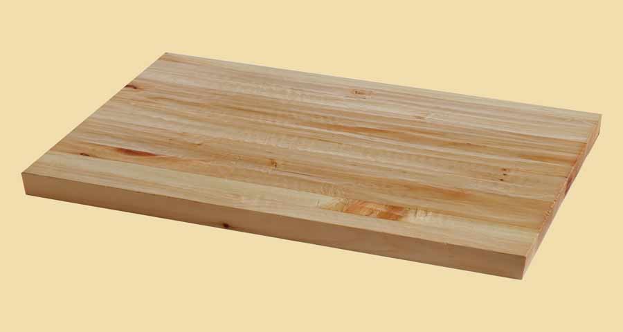 Knotty Pine Hand Scraped Butcher Block Countertop - Prefinished