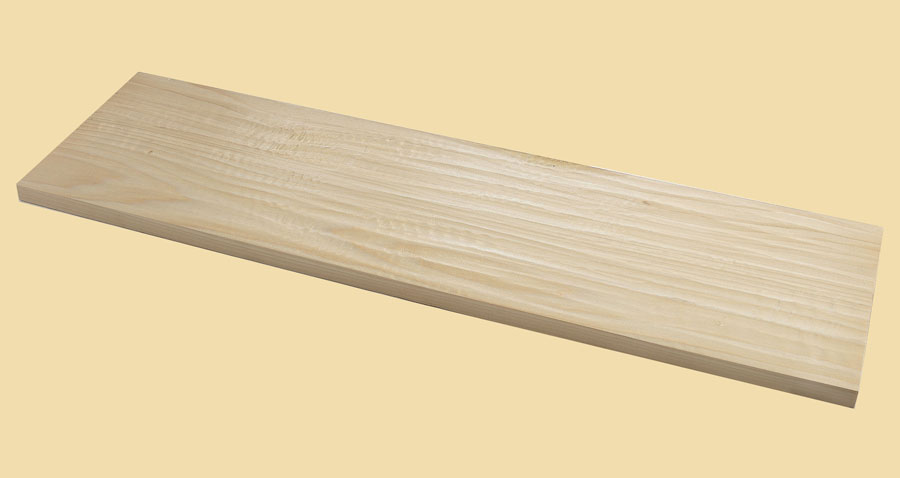 Poplar Hand Scraped Plank Countertop - Prefinished