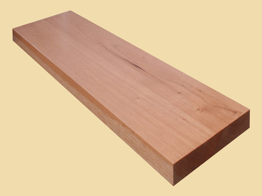 Spanish Cedar Extra Thick Stair Tread - Prefinished