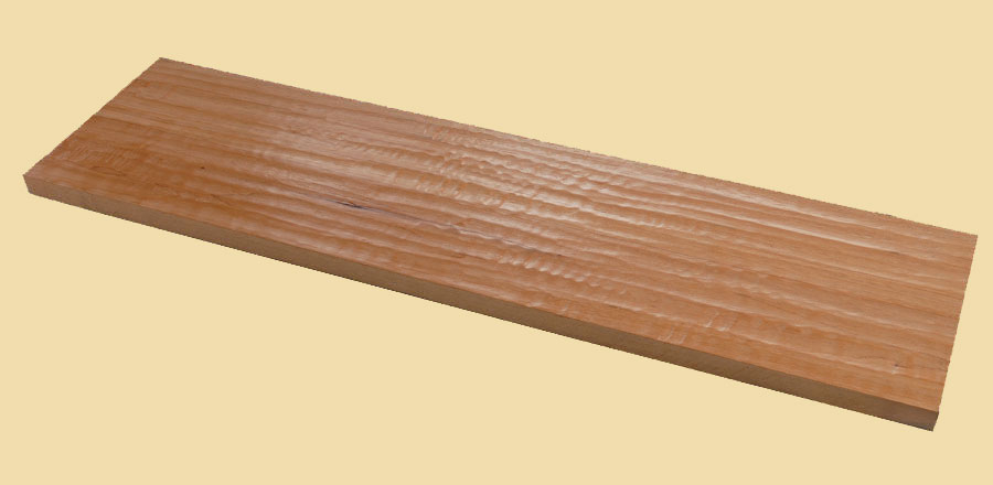 Spanish Cedar Hand Scraped Plank Countertop - Prefinished