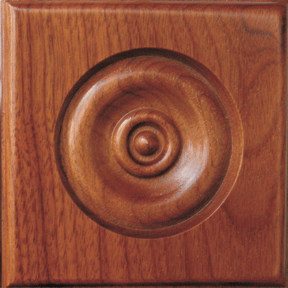 White Oak Wood Rosette